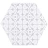 Souk Grey Patchwork Hexagon Tiles