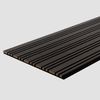 Trepanel Design® Multi-Width Noir Black Acoustic Wood Slat Wall Panels