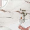 Ambience White Structure Marble Effect Tiles
