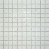 Pixel White Square Gloss 25x25 Mosaic Tiles