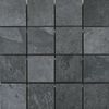 Nantlle Valley Midnight Charcoal Slate Effect Mosaic Tiles