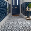 Ledbury Navy Blue Pattern Wall and Floor Tiles