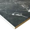Crepuscolo Coal Polished Marble Effect 75x37 Tiles