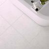 Erice Cross Cut White Marble Effect 600x600 Tiles