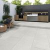 Formation Ivory Stone Effect 20mm Porcelain Paving Slabs 1200x600