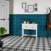 Chelsea Black and White Statement Tiles