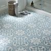 Ledbury Powder Blue Pattern Wall and Floor Tiles