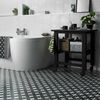 Oakham Black Pattern Tiles