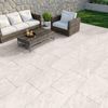 Mountain Pearl Grey Stone Effect 16mm Porcelain Paving Slabs 900x600