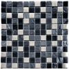 Regalio Argent Night Square Mix Mosaic Tiles