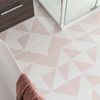 Osby Pink Patterned Porcelain Tiles