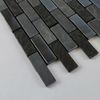 Textured Black Mix Mosaic Tiles
