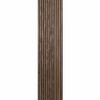 Trepanel Design® Curve Autumn Brown on Black Felt Acoustic Wood Slat Wall Panels