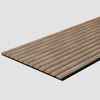Trepanel Design® Curve Nordic Beech on Black Felt Acoustic Wood Slat Wall Panels