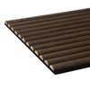 Trepanel Design® Curve Walnut Brown Acoustic Wood Slat Wall Panels