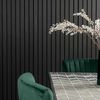 Trepanel® Noir Black Wide Acoustic Wood Panel