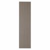 Trepanel® Chevron Hessian Beige Acoustic Wood Slat Panels