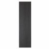Trepanel® Chevron Noir Black Acoustic Wood Slat Panels