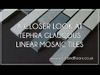 Tephra Glaucous Linear Mosaic Tiles