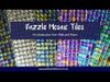 Dazzle Purple Haze Mosaic Tiles