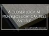 Muniellos Light Oak Anti-Slip Wood Effect Tiles