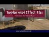 Tiveden Wengue Wood Effect Tiles