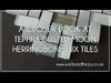 Tephra Dusted Moon Herringbone Mix Mosaic Tiles