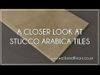 Stucco Arabica Plaster Tiles