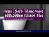 Titanic Wave Polished Desert Black Tiles