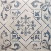 Harran Antique Vintage Blue Pattern Floor Tiles