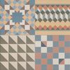 Zellij Patchwork Effect Pattern Tiles