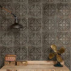 Embossed Metallic Panel Tiles