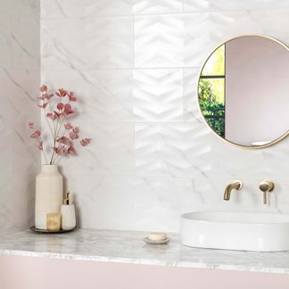 Ambience Wavy Marble Effect Tiles