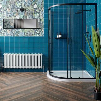 Capsule® Blue Gloss Flat 150x150 Wall Tiles