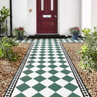 Cava Victorian Green Tiles