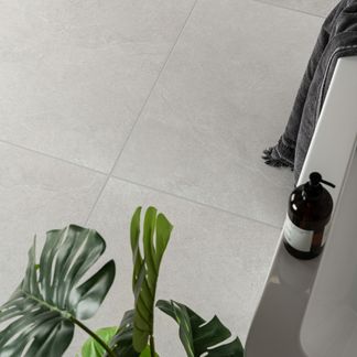 Clifton Grey Matt Stone Effect Floor Tiles