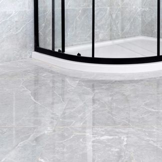 Erice Cross Cut Grey Marble Effect 600x600 Tiles