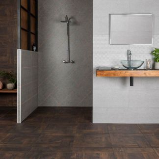 Troverta Charcoal Stone Effect Tiles