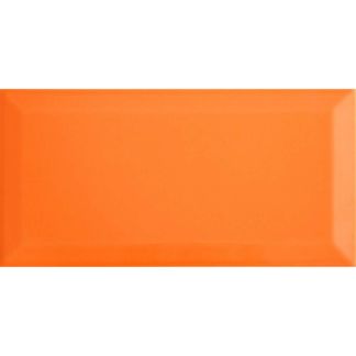 Waterloo Gloss Orange Mini Metro Tiles