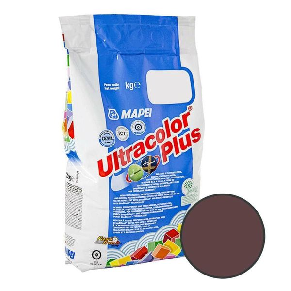 Mapei Ultracolour Plus 144 Chocolate Tile Grout 2 Kg Per Unit