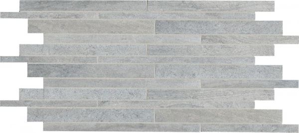 Crossover Mosaic Grey Tile 300x600