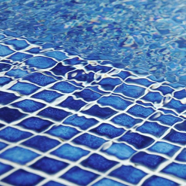 Pixel Ocean Blend 243 25x25 Mosaic Tiles