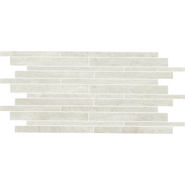 Crossover Mosaic White Tile 300x600