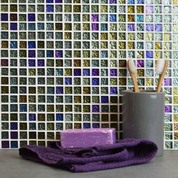 Dazzle Harlequin Mosaic Tiles