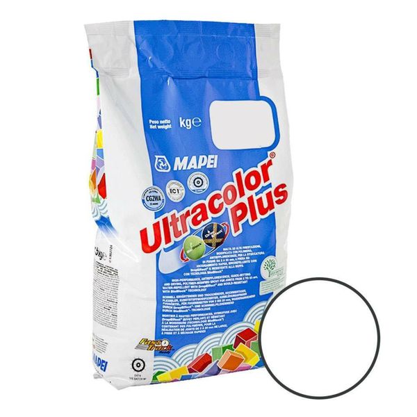 Mapei Ultracolour Plus 100 White Tile Grout 2 Kg Per Unit