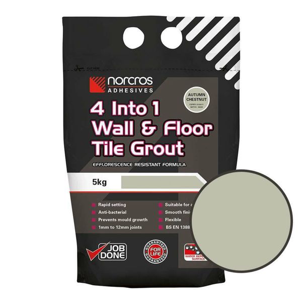 Norcros 4 into 1 Wall & Floor Autumn Chestnut Tile Grout