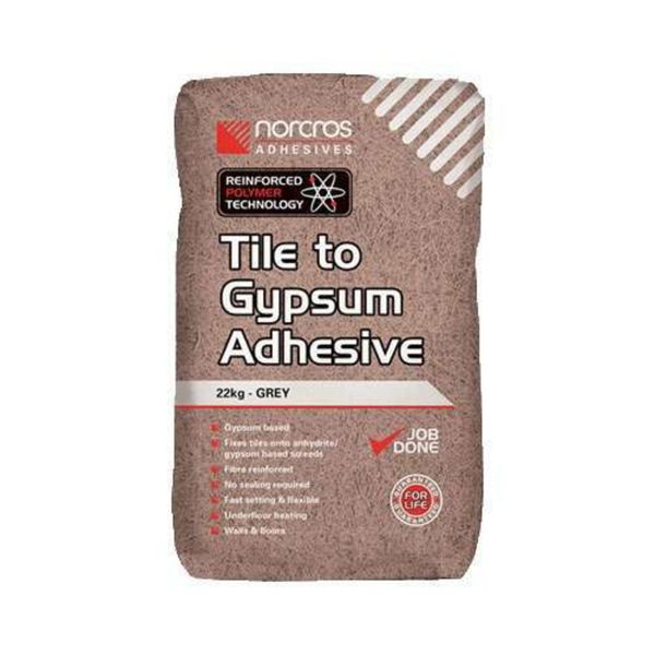 Norcros Tile to Gypsum Adhesive 22kg