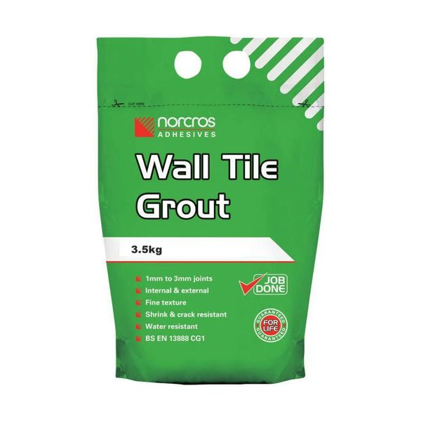 Norcros White Wall Tile Grout