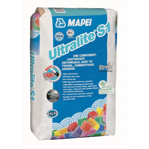 Mapei UltraLite S1 White Adhesive