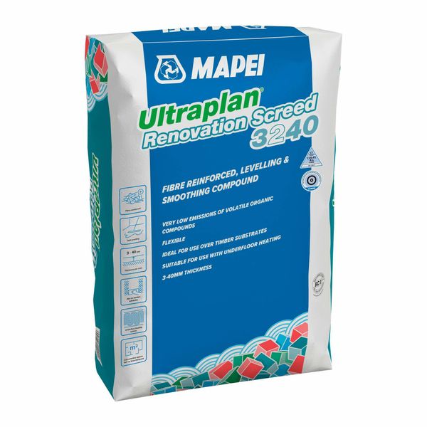 Mapei Ultraplan Renovation Screed Levelling Compound 25kg